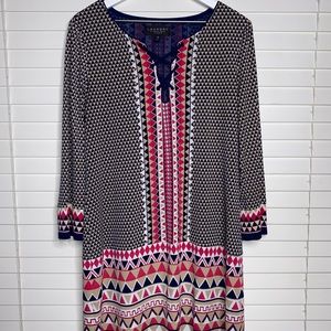 Laundry By Shelli Segal Geometric Dress